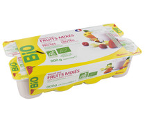 Yogur ecológico de frutas variadas AUCHAN yogur de 100 gr, pack de 8 uds. Yogur ecológico de frutas variadas AUCHAN yogur de 100 gr, pack de 8 uds.
