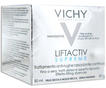 Crema hidratante para pieles secas VICHY Liftactiv 50 ml. Crema hidratante para pieles secas VICHY Liftactiv 50 ml.