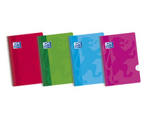 Cuaderno de tamaño DIN A4 con cuadrícula de 4x4 mm, 80 hojas de 70 g OXFORD. Cuaderno de tamaño DIN A4 con cuadrícula de 4x4 mm, 80 hojas de 70 g OXFORD.