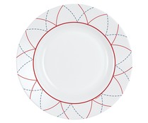 Plato hondo redondo de vidrio 22cm., serie Ceranity LUMINARC. Plato hondo redondo de vidrio 22cm., serie Ceranity LUMINARC.