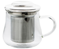 Taza con filtro y tapa para infusiones, 0,35 litros, Serenia QUID. Taza con filtro y tapa para infusiones, 0,35 litros, Serenia QUID.