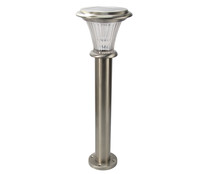Baliza solar jardín en acero inoxidable 64 y17cm, GARDEN STAR Baliza solar jardín en acero inoxidable 64 y17cm, GARDEN STAR