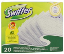 Recambio mopa para el sistema atrapapolvo en seco SWIFFER 20 uds. Recambio mopa para el sistema atrapapolvo en seco SWIFFER 20 uds.