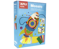 Mosaico de goma EVA con 2 laminas para rellenar, cohetes espaciales, APPLI Mosaico de goma EVA con 2 laminas para rellenar, cohetes espaciales, APPLI