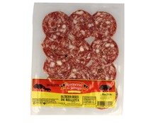 Salchichón ibérico de bellota en lonchas ROMERAL JABUGO 75 gr Salchichón ibérico de bellota en lonchas ROMERAL JABUGO 75 gr
