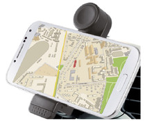 Soporte de smartphone universal para coche QILIVE, fijación rejilla aire. Soporte de smartphone universal para coche QILIVE, fijación rejilla aire.