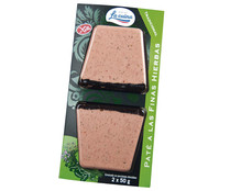 Paté a tradicional, sin gluten, a las finas hierbas LA CUINA 2 x 50 gr. Paté a tradicional, sin gluten, a las finas hierbas LA CUINA 2 x 50 gr.