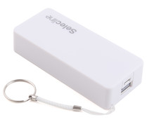 Batería externa SELECLINE Powerbank, 5000mAh, voltaje de salida: 5V, 2A. Batería externa SELECLINE Powerbank, 5000mAh, voltaje de salida: 5V, 2A.