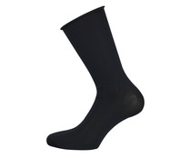 Calcetín microfibra para hombre KLER, color negro, talla única. Calcetín microfibra para hombre KLER, color negro, talla única.