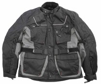 Cazadora de motorista, multibolsillos, talla M (mediana) PITON Assen. Cazadora de motorista, multibolsillos, talla M (mediana) PITON Assen.