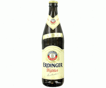 Cerveza de trigo sin alcohol ERDINGER ALKOHOLFREI botella de 33 centilitros Cerveza de trigo sin alcohol ERDINGER ALKOHOLFREI botella de 33 centilitros
