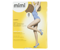 Panty 8 den super transparente MIMI de verano, color scala, talla S. Panty 8 den super transparente MIMI de verano, color scala, talla S.