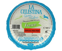Queso freso de cabra, especial para freir LA CCELESTINA 450 gramos Queso freso de cabra, especial para freir LA CCELESTINA 450 gramos