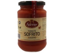 Tomate casero (sofrito) FERRER frasco de 350 g.