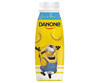 Yogur líquido para beber con plátano DANONE 234 ml. Yogur líquido para beber con plátano DANONE 234 ml.