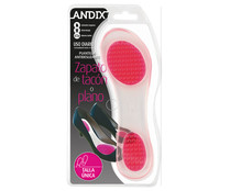 Plantillas antideslizantes para zapato de tacón o plano ANDIX, talla única. Plantillas antideslizantes para zapato de tacón o plano ANDIX, talla única.