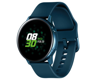 Smartwatch SAMSUNG Galaxy Watch Active 40mm verde SM-R500NZGAPHE, notificaciones, medidor actividad, pulsómetro, Wi-Fi, GPS, Bluetooth.