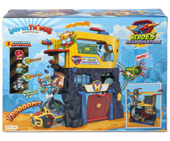 Escenario de juego con Vehículo Speed Fury + figura exclusiva Kid Fury SUPERTHINGS Rivals of Kaboom Escenario de juego con Vehículo Speed Fury + figura exclusiva Kid Fury SUPERTHINGS Rivals of Kaboom