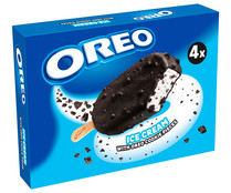 Bombón helado de chocolate relleno de galleta OREO 4 x 110 ml.