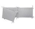 Protector chichonera cuna, color gris, PISPAS.