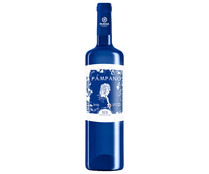 Vino blanco semidulce con denominación de origen Rueda PAMPANO botella de 75 cl.