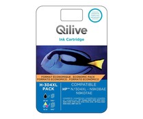 Pack de cartuchos de tinta compatibles (304XL) QILIVE, negro y color.
