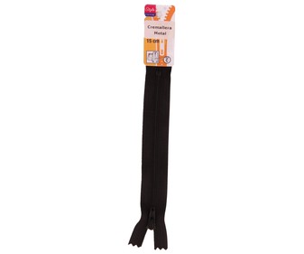 Cremallera negra 15cm Cremallera negra 15cm