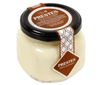 Crema de queso ahumado PRESTES Tarro de cristal 170g. Crema de queso ahumado PRESTES Tarro de cristal 170g.