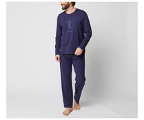 Pijama de algodón para hombre IN EXTENSO, talla L.