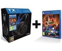 Pack Auriculares VoltEdge más juego Sonic para Playstation 4, SONY.