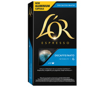 Café Desfeinado I6 en cápsulas compatibles con Nespresso L'OR ESPRESSO 10 uds.