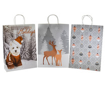 Bolsa para regalo tamaño L con diseños surtidos, PRODUCTO ALCAMPO. Bolsa para regalo tamaño L con diseños surtidos, PRODUCTO ALCAMPO.