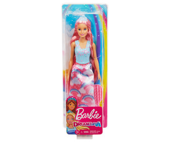 Dreamtopia Muñeca Peinados Rubia con look de princesa arcoíris y accesorios, BARBIE. Dreamtopia Muñeca Peinados Rubia con look de princesa arcoíris y accesorios, BARBIE.