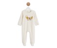 Pijama pelele de terciopelo para bebé IN EXTENSO, talla 80.