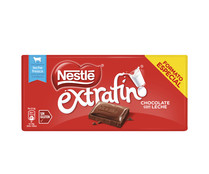 Tableta extrafina de chocolate con leche NESTLÉ 150 g.