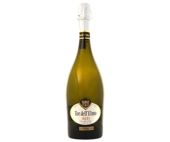 Vino blanco frizzante botella de 75 centilitros Vino blanco frizzante botella de 75 centilitros