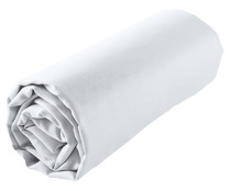 Sábana bajera ajustable de microfibra para cama de 105cm, ESSENTIAL.
