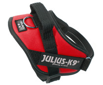 Arnés regulable para perros con reflectante color rojo JULIUS K9 talla mini (7-15 kg) 1 ud. 