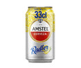 Cerveza con zumo natural de limón AMSTEL RADLER lata de 33 cl.