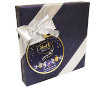 Surtido de bombones de chocolate negro con relleno cremoso  LINDT LINDOR 287 g.