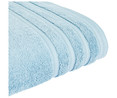 Toalla de baño 100% algodón color azul, densidad de 500g/m², ACTUEL.