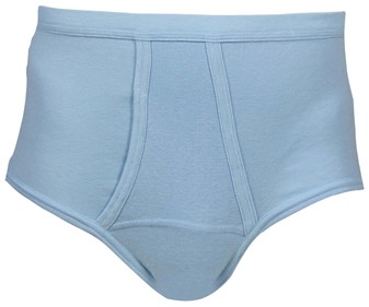 Calzoncillo con bragueta abierta ABANDERADO 985, color celeste, talla 60. Calzoncillo con bragueta abierta ABANDERADO 985, color celeste, talla 60.