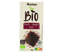 Chocolate negro, 85 % cacao ecológico ALCAMPO ECOLÓGICO 100 g.