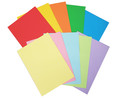 Folios de 10 colores básicos y pastel Din A4 80g, 100 hojas (10 hojas por color)  OCEAN'S WAVE.