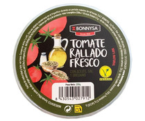 Tomate rallado con orégano BONNYSA Tarrina de 200g.
