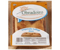 Empanada refrigerada de atún, 350g.