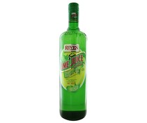 Bebida refrescante de lima LIME JUICE TROPIC RIVES botella de  1 litro