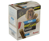Snacks dental para perros adultos talla mediana AUCHAN EXPERT DENTAL CARE 28 uds. 720 g.