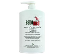 Emulsión de baño sin jabón SEBAMED 1000 ml.