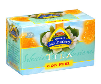 Tila con miel 20 unidades Tila con miel 20 unidades